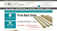 Desktop Screenshot of bedslats.co.uk